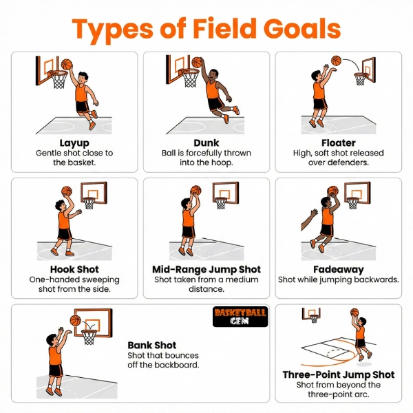 Types of field goals